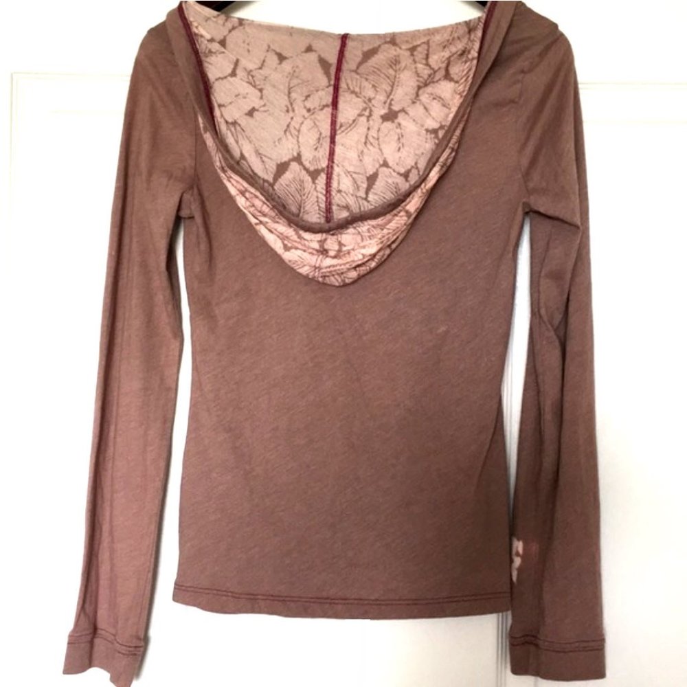 *3/$45* Free People Lotus Flower Hoodie - Picture 2 of 3